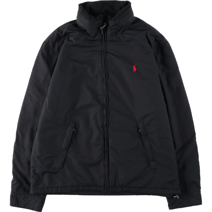 Ralph Lauren POLO RALPH LAUREN padded puffer jacket, men's size L polyester black type Vintage Second Hand