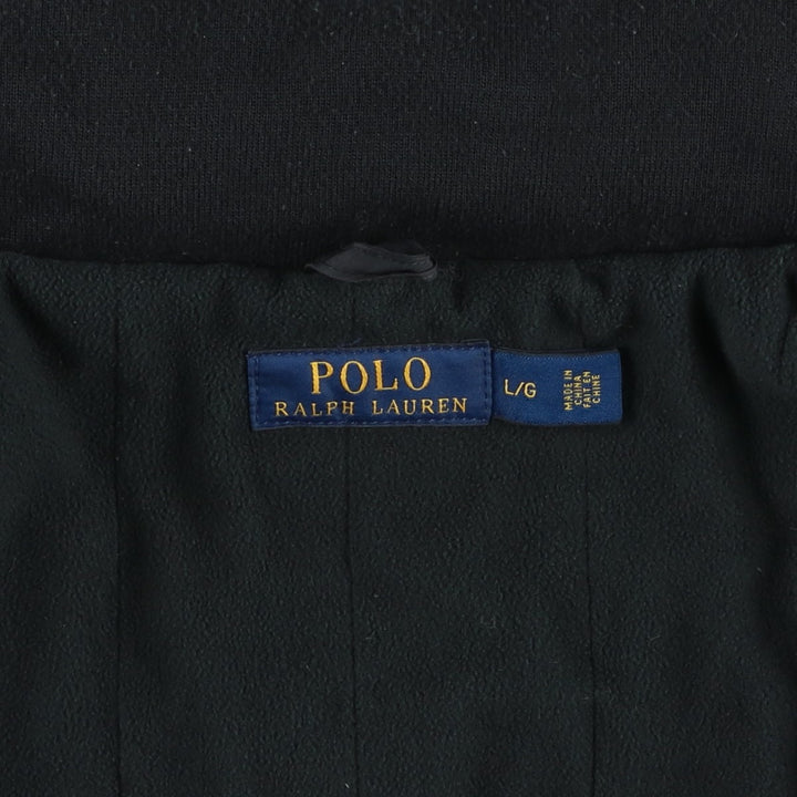 Ralph Lauren POLO RALPH LAUREN padded puffer jacket, men's size L polyester black type Vintage Second Hand