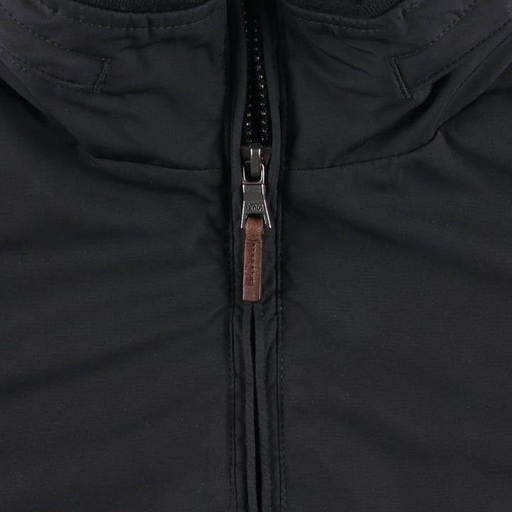 Ralph Lauren POLO RALPH LAUREN padded puffer jacket, men's size L polyester black type Vintage Second Hand