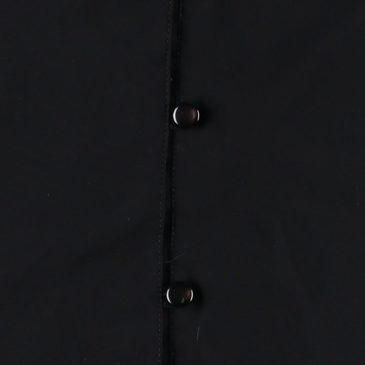 GAP Frill Long-Sleeve See-Through Shirt, Women's Size M (approx.) polyester black type Vintage Second Hand