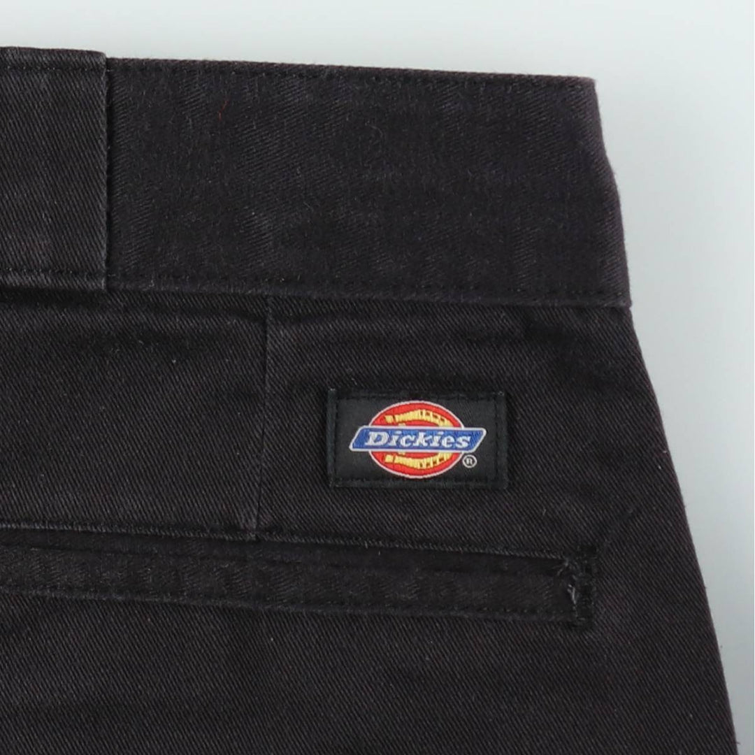 Dickies Work Pants Men's W36 polyester black type Vintage Second Hand