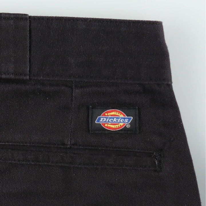 Dickies Work Pants Men's W36 polyester black type Vintage Second Hand