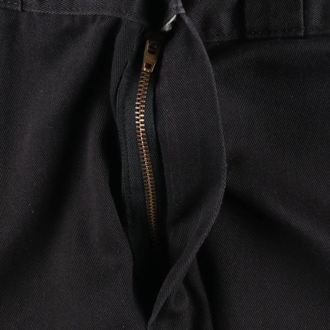 Dickies Work Pants Men's W36 polyester black type Vintage Second Hand