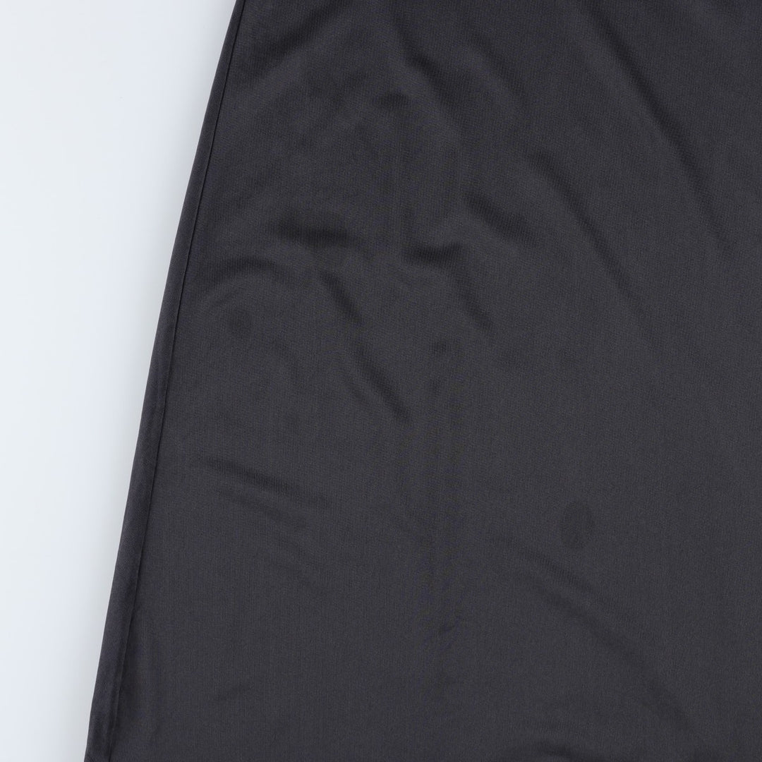 70s-80'S Sears Half-Length Camisole Dress/Slip Dress, Made in USA, Women's Size M (approx.), Vintage Nylon black type Vintage Second Hand