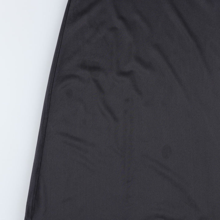 70s-80'S Sears Half-Length Camisole Dress/Slip Dress, Made in USA, Women's Size M (approx.), Vintage Nylon black type Vintage Second Hand
