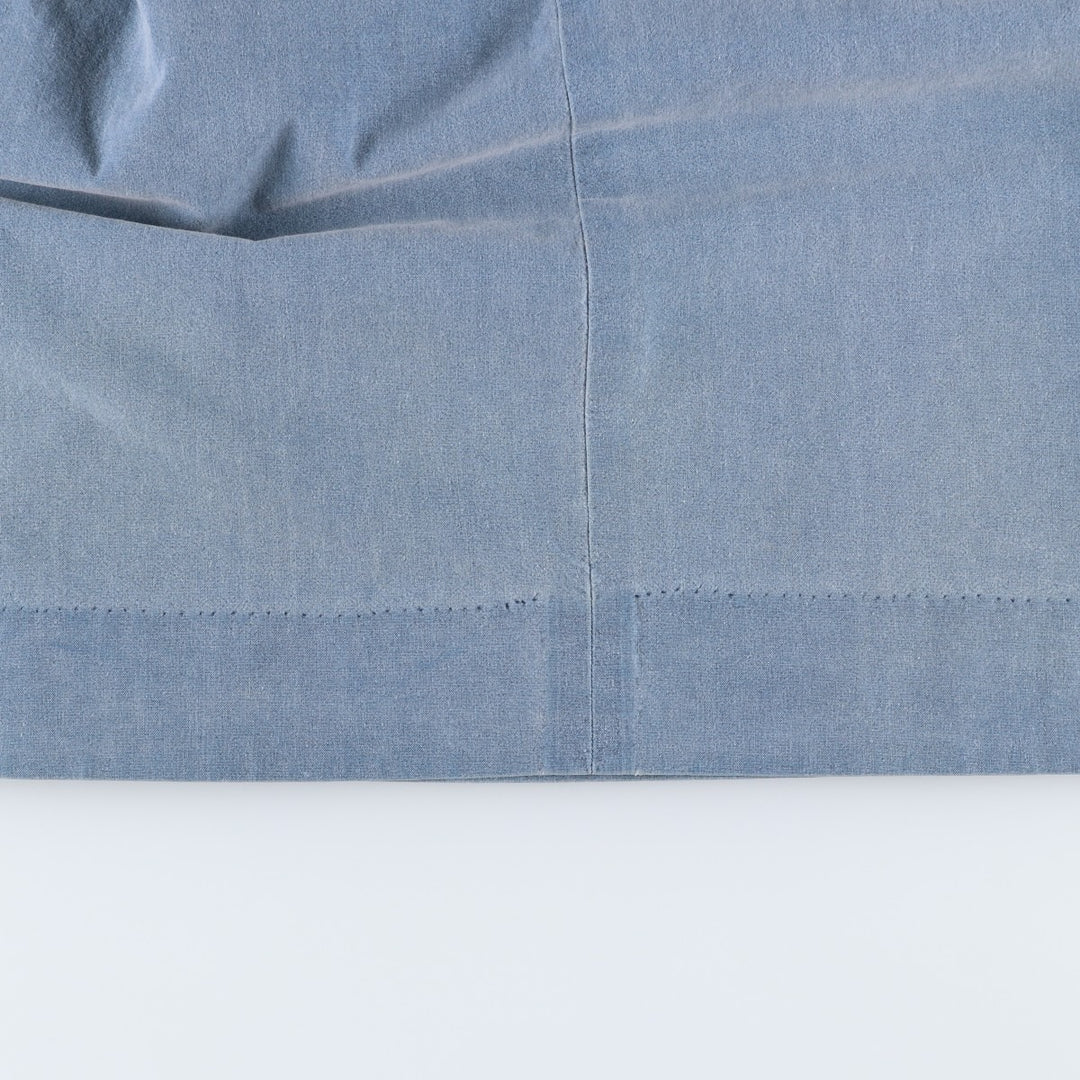 90s-era Ralph Lauren denim midi-length gathered skirt, women's size XL equivalent, vintage. unclear Blue type light blue Vintage Second Hand