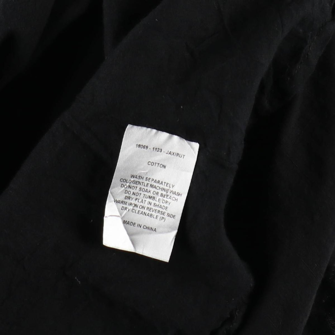 SASS Long Tiered Camisole Dress (Women's Size M) cotton black type Vintage Second Hand