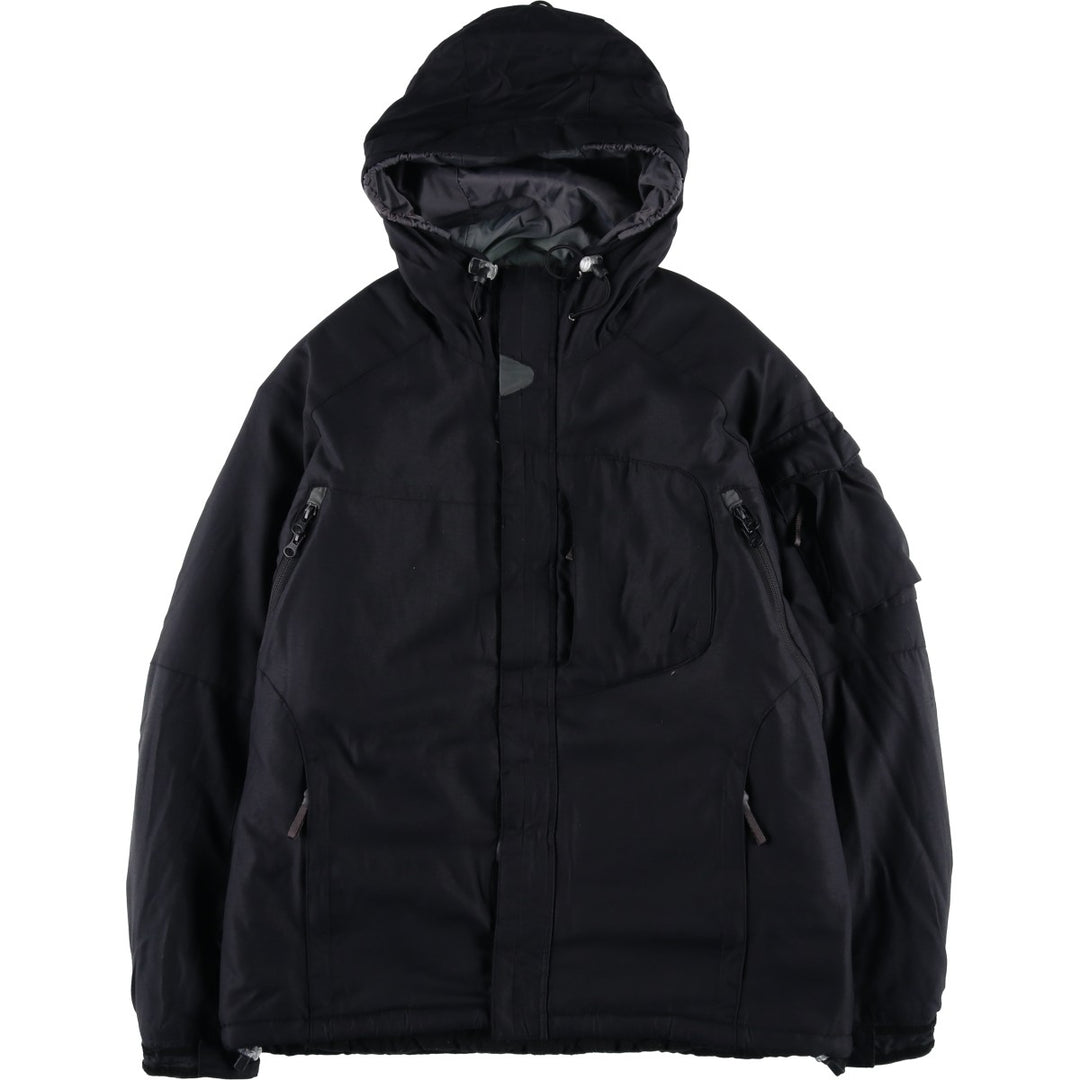 2000'S GAP padded hoodie puffer jacket, men's size M (approx.) Nylon black type Vintage Second Hand