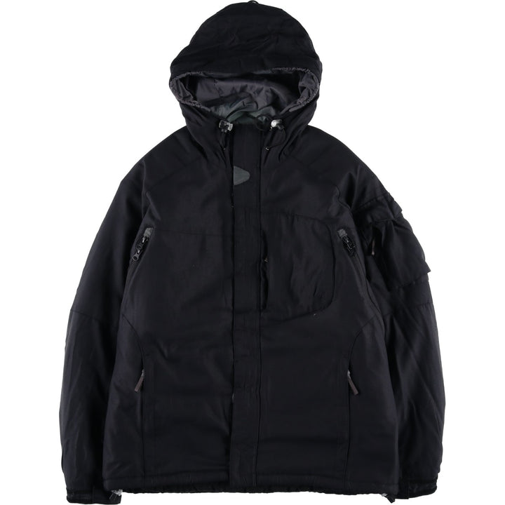 2000'S GAP padded hoodie puffer jacket, men's size M (approx.) Nylon black type Vintage Second Hand