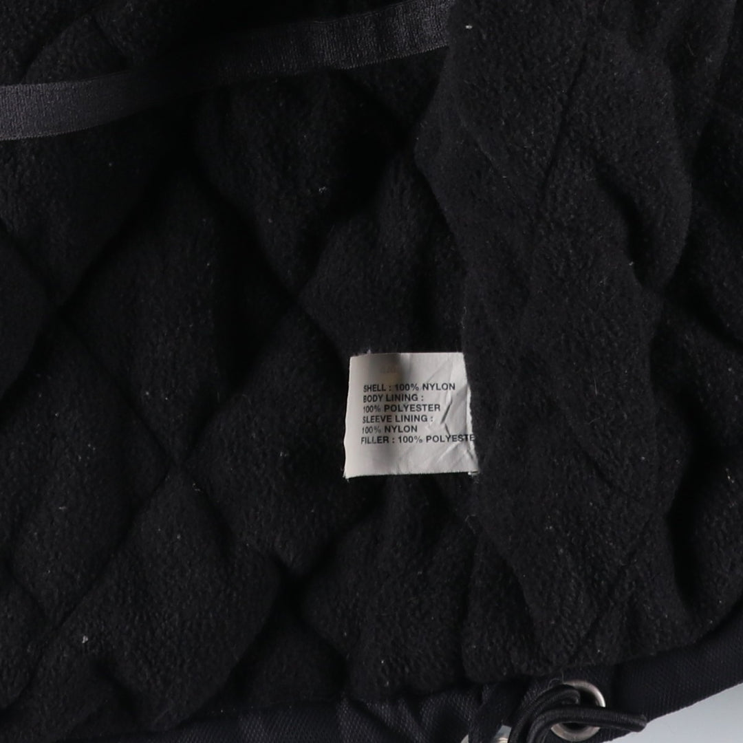 2000'S GAP padded hoodie puffer jacket, men's size M (approx.) Nylon black type Vintage Second Hand