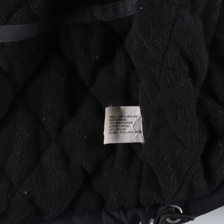 2000'S GAP padded hoodie puffer jacket, men's size M (approx.) Nylon black type Vintage Second Hand