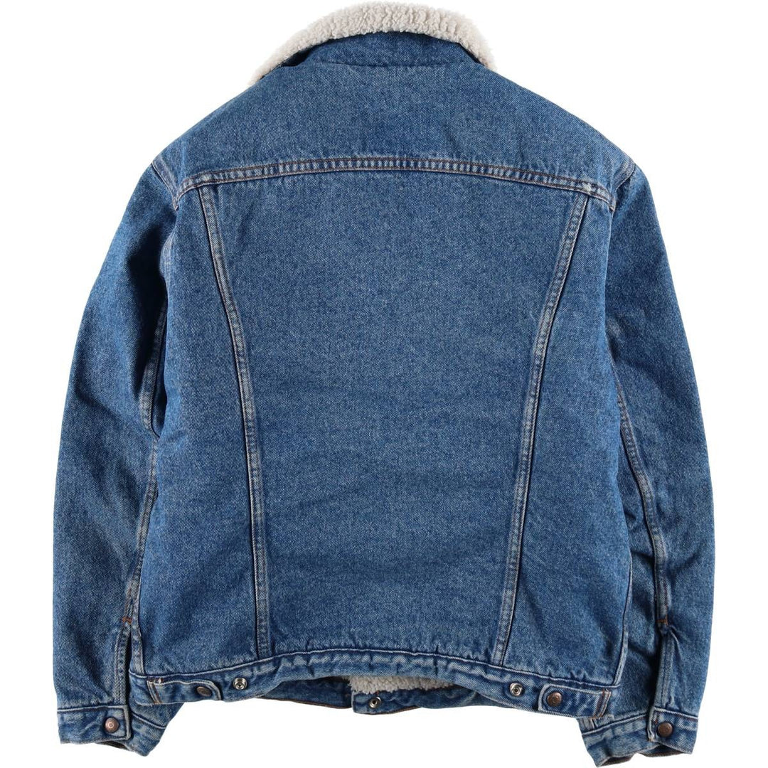1990'S Levi's 70608-0214 Denim Boa Jacket, Men's Size M (approx.), Vintage cotton blue type Vintage Second Hand