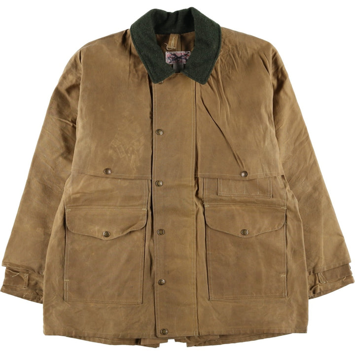 Filson waxed cotton oiled jacket, made in the USA, men's size L, vintage cotton Beige type Vintage Second Hand