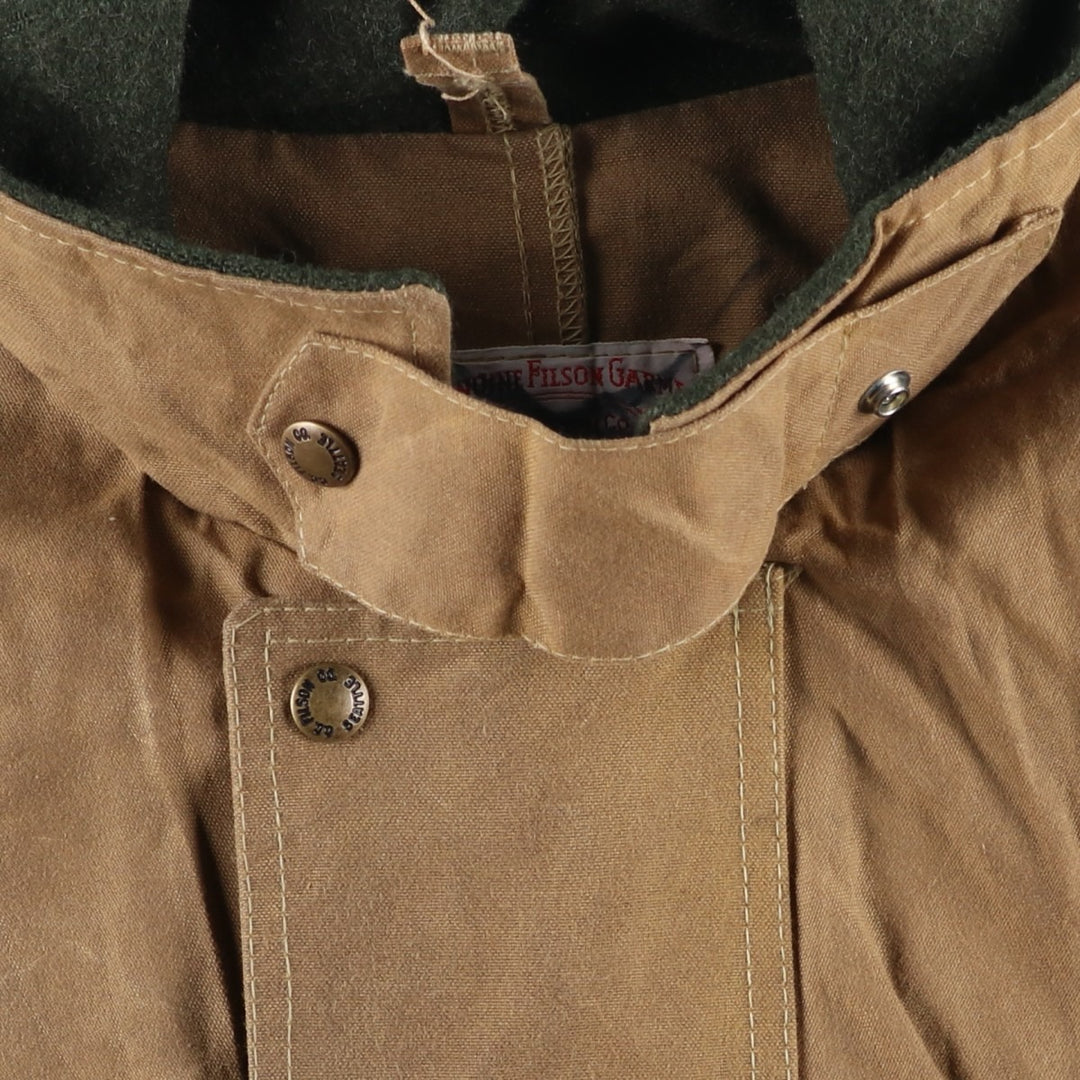 Filson waxed cotton oiled jacket, made in the USA, men's size L, vintage cotton Beige type Vintage Second Hand