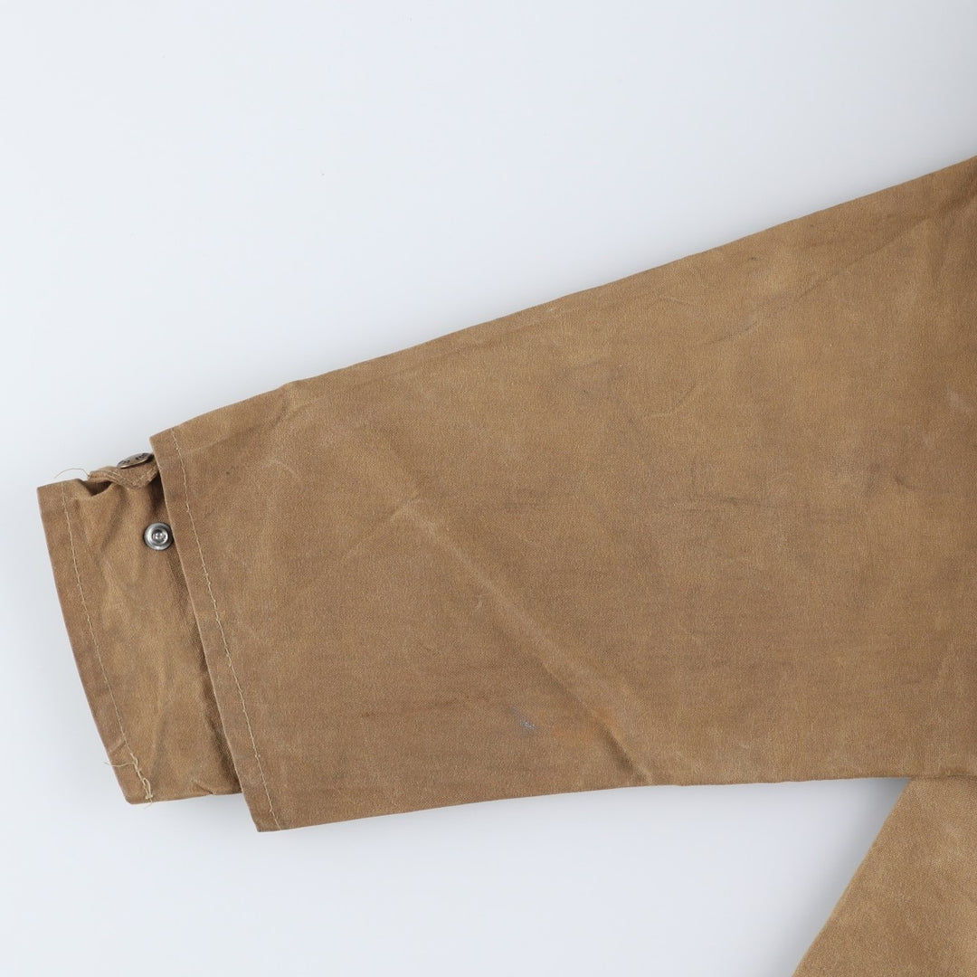 Filson waxed cotton oiled jacket, made in the USA, men's size L, vintage cotton Beige type Vintage Second Hand