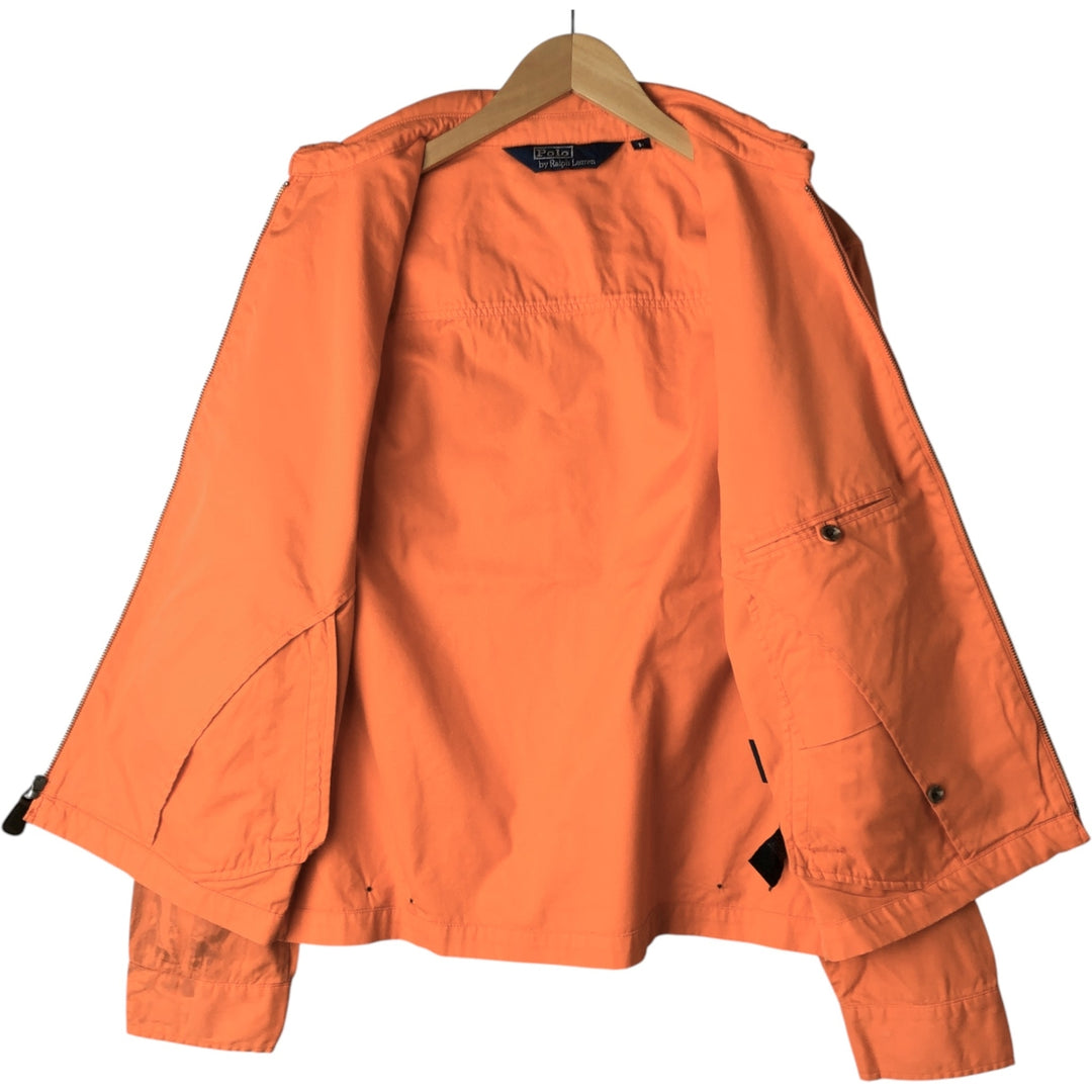 Ralph Lauren POLO by Ralph Lauren Swing Top Sports Jacket Men's M cotton orange type Vintage Second Hand