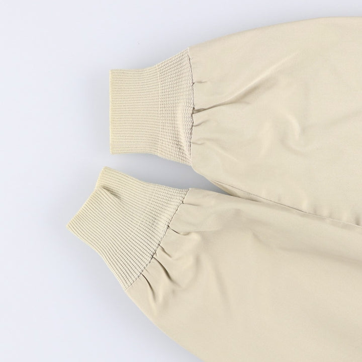 Vintage 80s-90'S LL Bean Harrington Swing Jacket, Made in USA, Men's XL polyester Beige type Vintage Second Hand