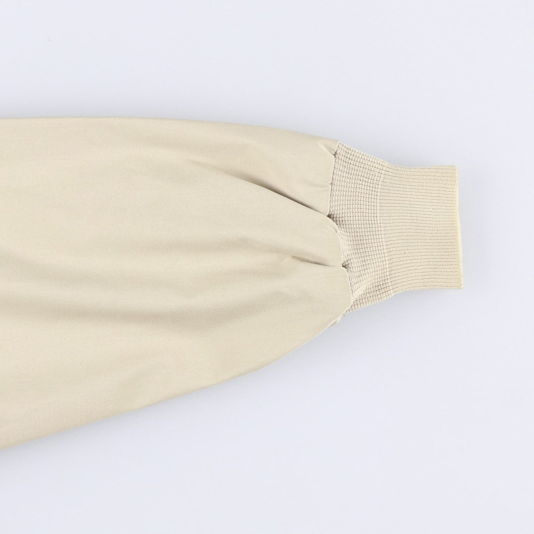 Vintage 80s-90'S LL Bean Harrington Swing Jacket, Made in USA, Men's XL polyester Beige type Vintage Second Hand