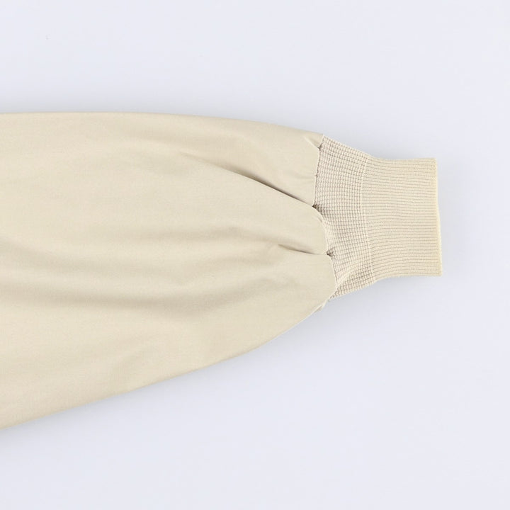 Vintage 80s-90'S LL Bean Harrington Swing Jacket, Made in USA, Men's XL polyester Beige type Vintage Second Hand