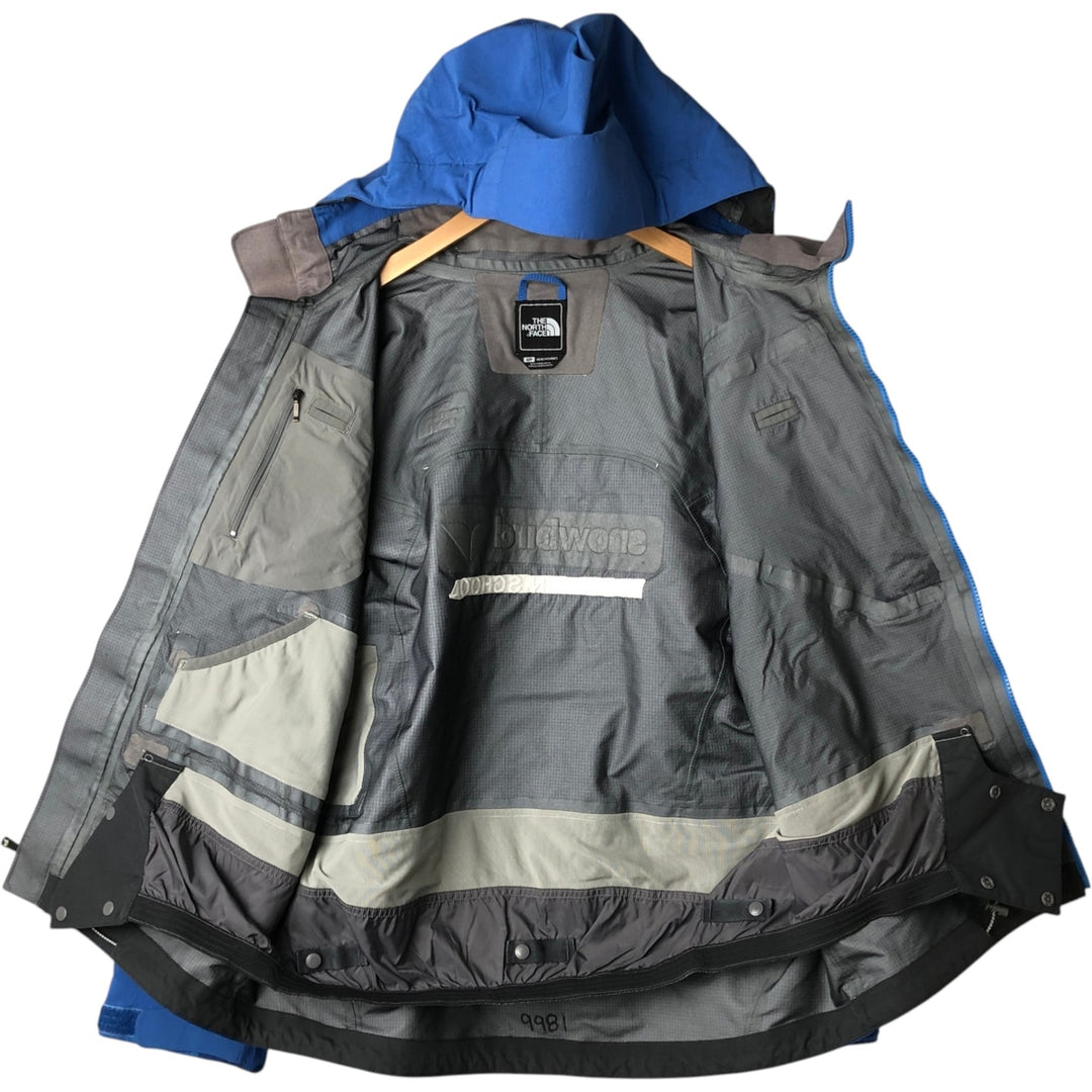 The North Face GORE-TEX Nylon Parka, Men's Size Small Nylon (Gore-Tex) blue type Vintage Second Hand