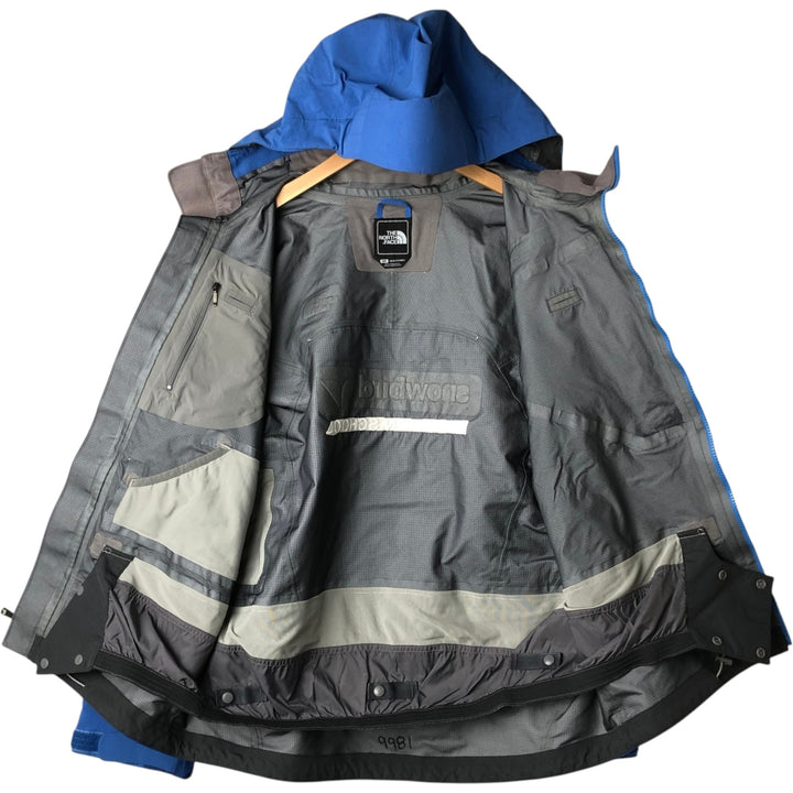 The North Face GORE-TEX Nylon Parka, Men's Size Small Nylon (Gore-Tex) blue type Vintage Second Hand
