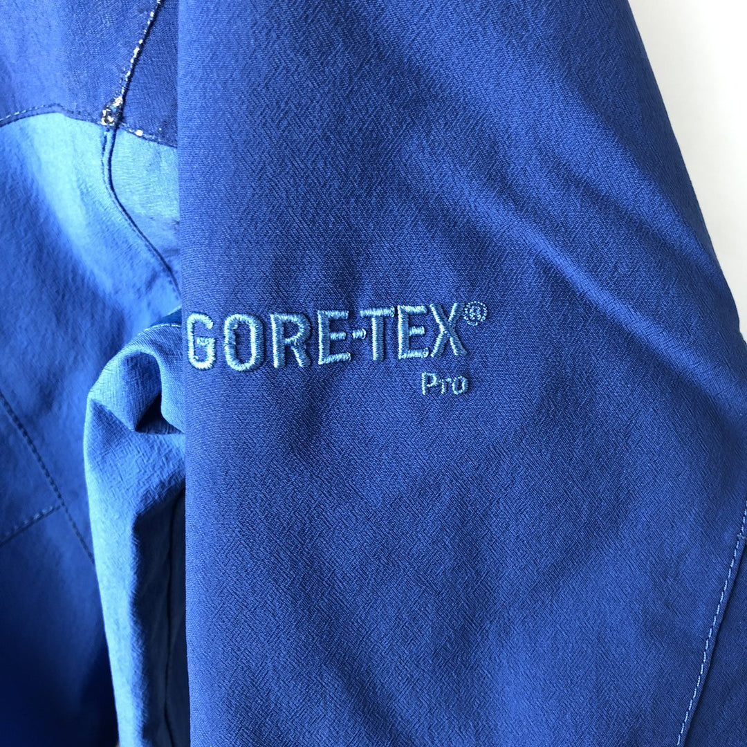 The North Face GORE-TEX Nylon Parka, Men's Size Small Nylon (Gore-Tex) blue type Vintage Second Hand