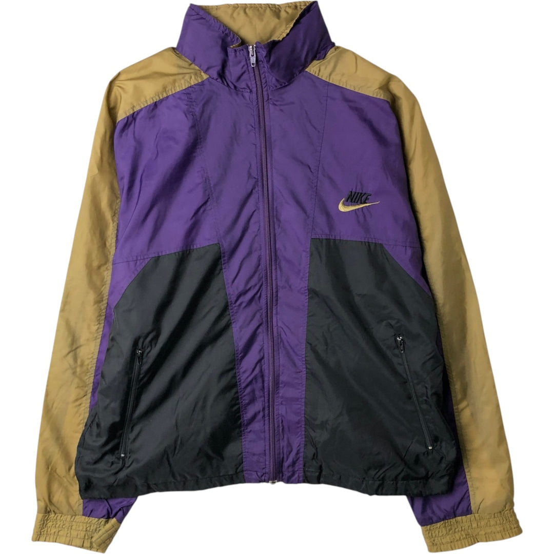 90'S Nike Silver Tag Windbreaker Men's Size L unclear purple type Vintage Second Hand