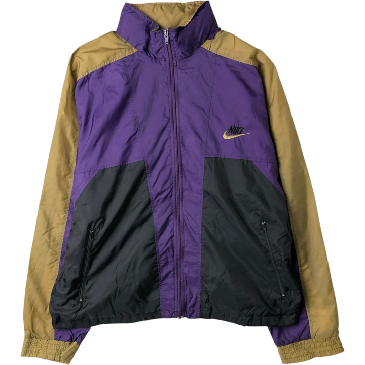 90'S Nike Silver Tag Windbreaker Men's Size L unclear purple type Vintage Second Hand