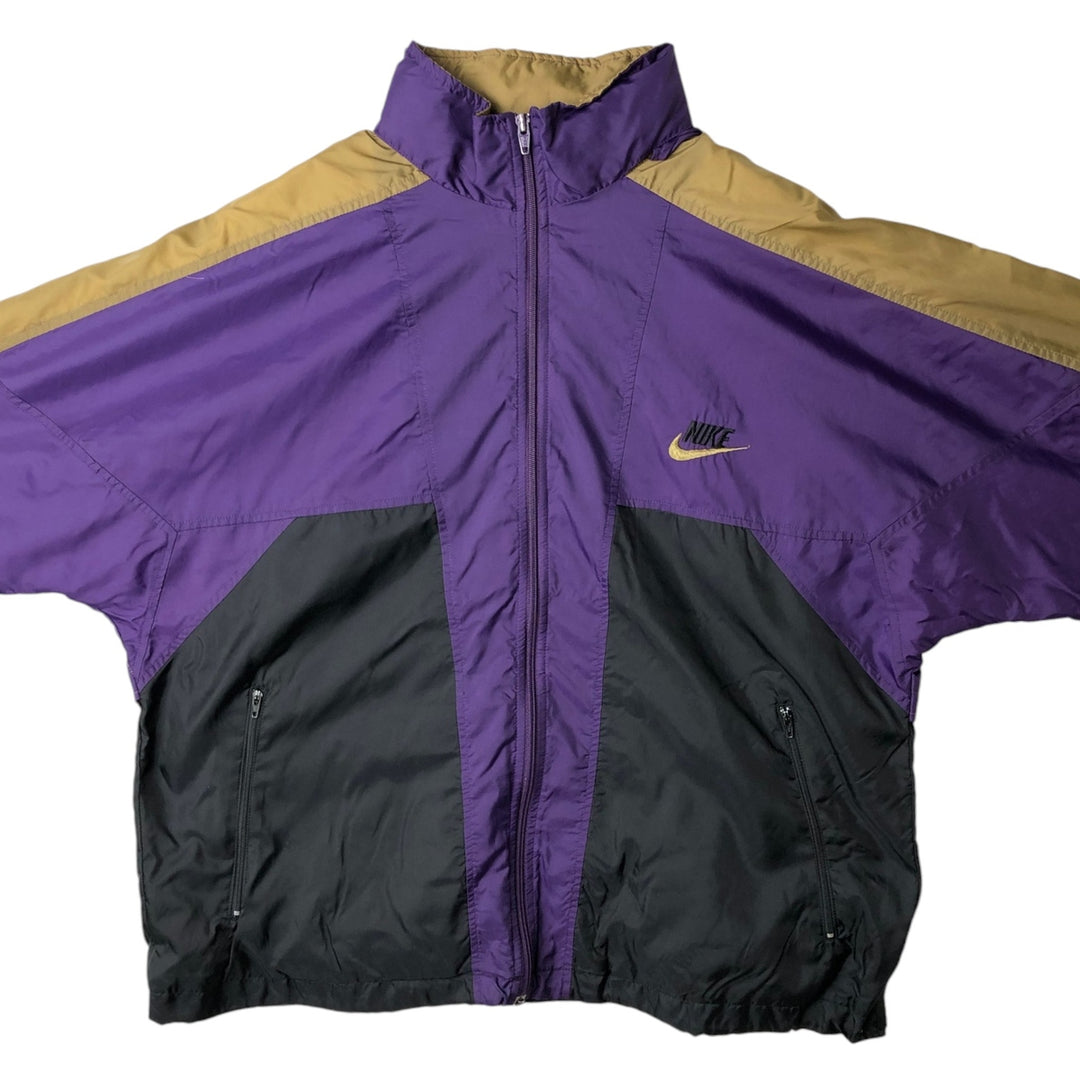 90'S Nike Silver Tag Windbreaker Men's Size L unclear purple type Vintage Second Hand