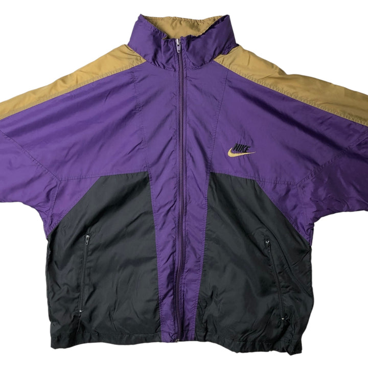 90'S Nike Silver Tag Windbreaker Men's Size L unclear purple type Vintage Second Hand
