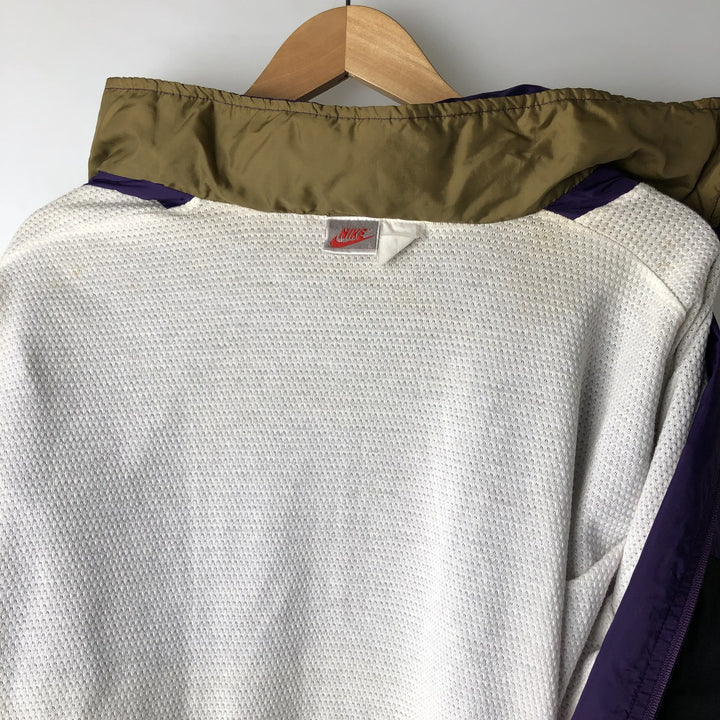 90'S Nike Silver Tag Windbreaker Men's Size L unclear purple type Vintage Second Hand
