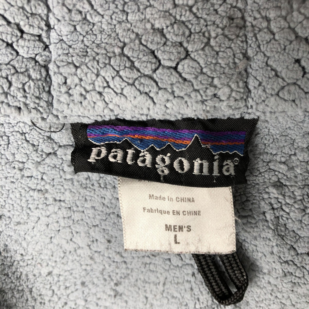 2000'S Patagonia 29626F5 Windbreaker, Men's Size L (approx.) polyester black type Vintage Second Hand