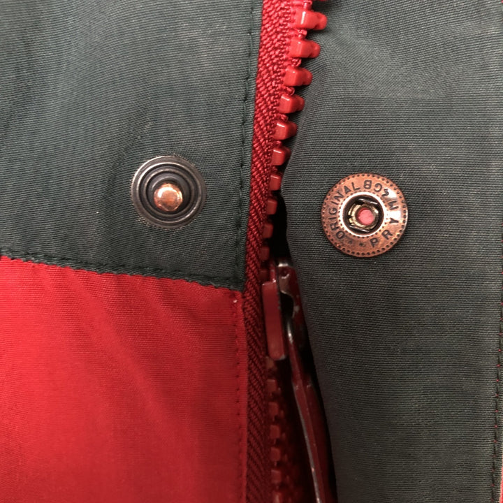 90'S Nautica sailing jacket, men's XL size, vintage cotton red type Vintage Second Hand