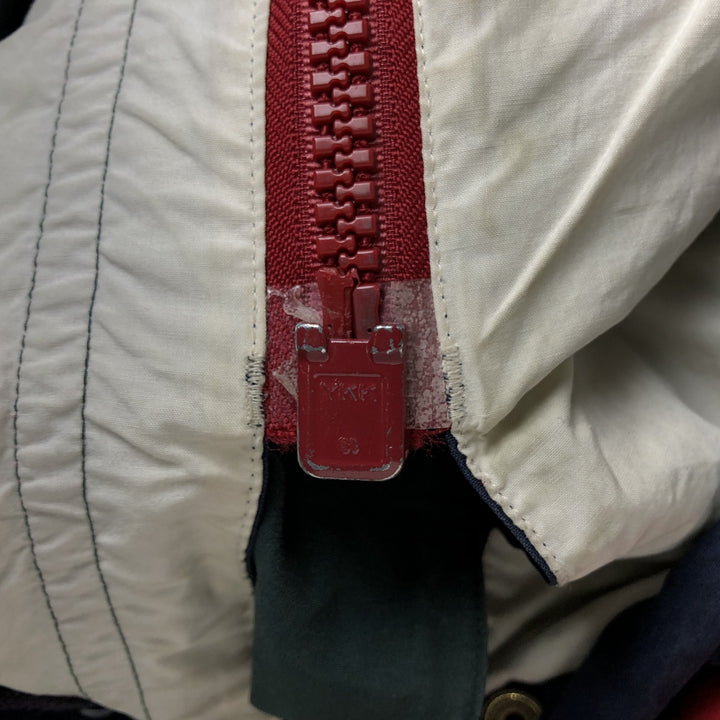 90'S Nautica sailing jacket, men's XL size, vintage cotton red type Vintage Second Hand