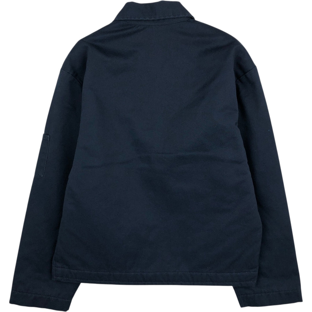 Dickies padded work jacket, men's size M polyester navy blue type Vintage Second Hand