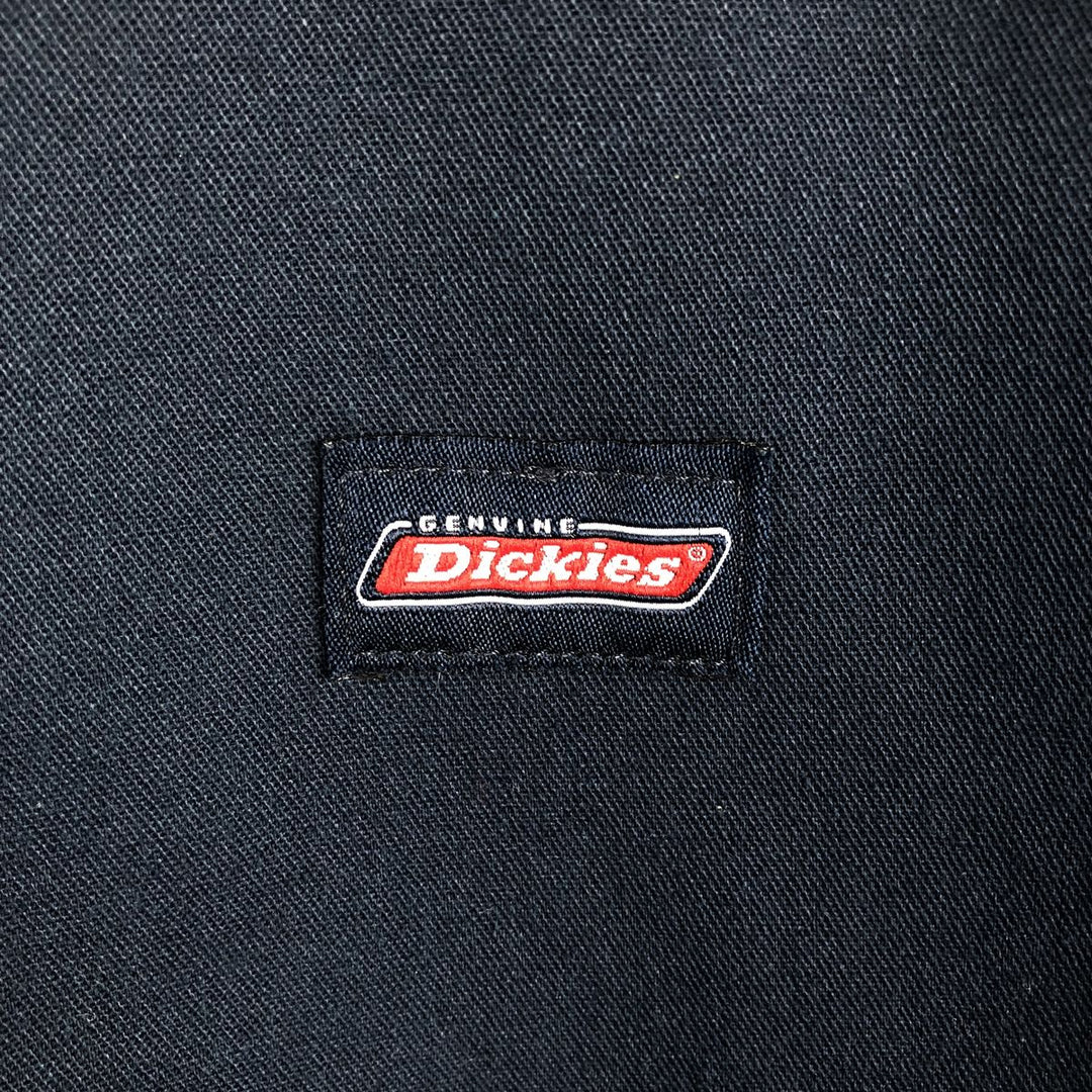 Dickies padded work jacket, men's size M polyester navy blue type Vintage Second Hand