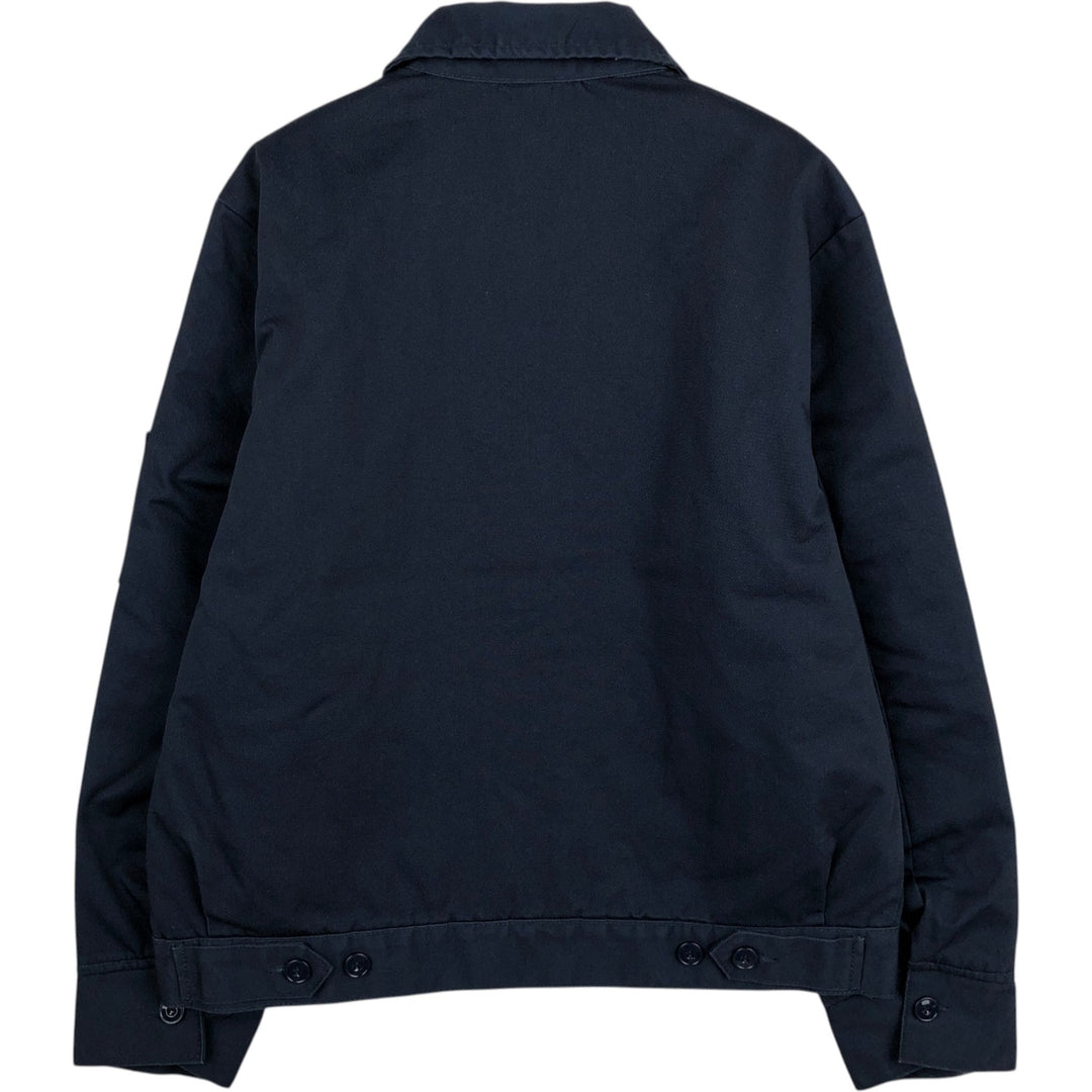 Dickies TJ15DN Eisenhower Jacket, Padded Work Jacket, Men's Size L polyester navy blue type Vintage Second Hand