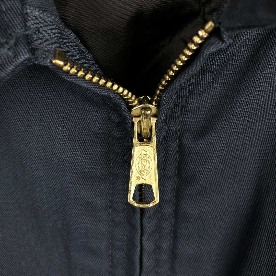 Dickies TJ15DN Eisenhower Jacket, Padded Work Jacket, Men's Size L polyester navy blue type Vintage Second Hand