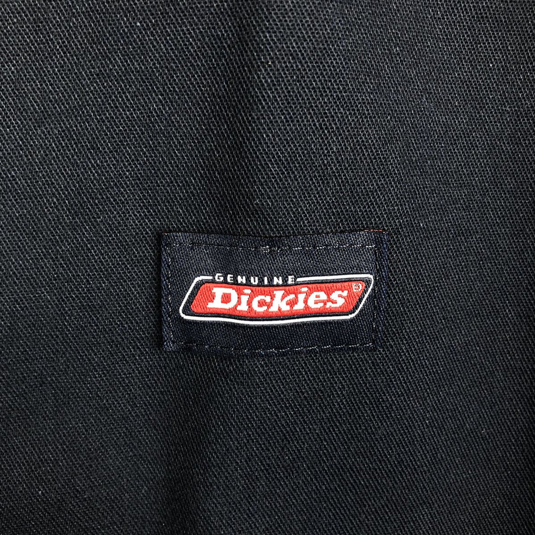 Dickies padded work jacket, men's size XL polyester navy blue type Vintage Second Hand