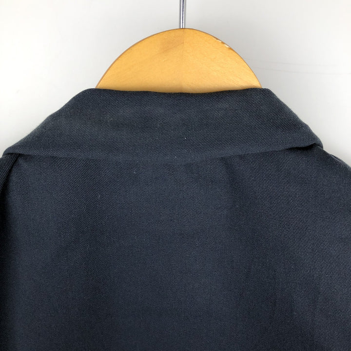 Dickies padded work jacket, men's size XL polyester navy blue type Vintage Second Hand