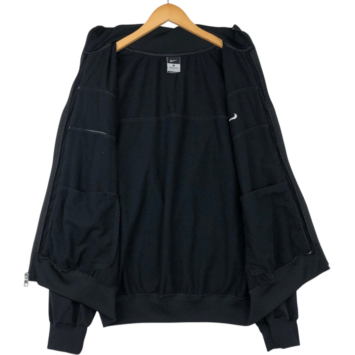 Nike Jersey Track Jacket Men's Size L polyester black type Vintage Second Hand