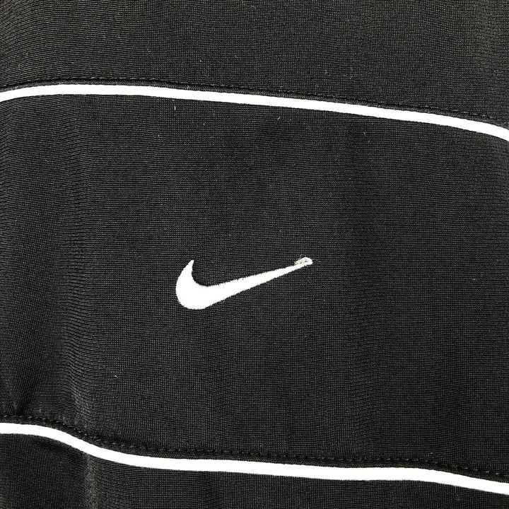 Nike Jersey Track Jacket Men's Size L polyester black type Vintage Second Hand