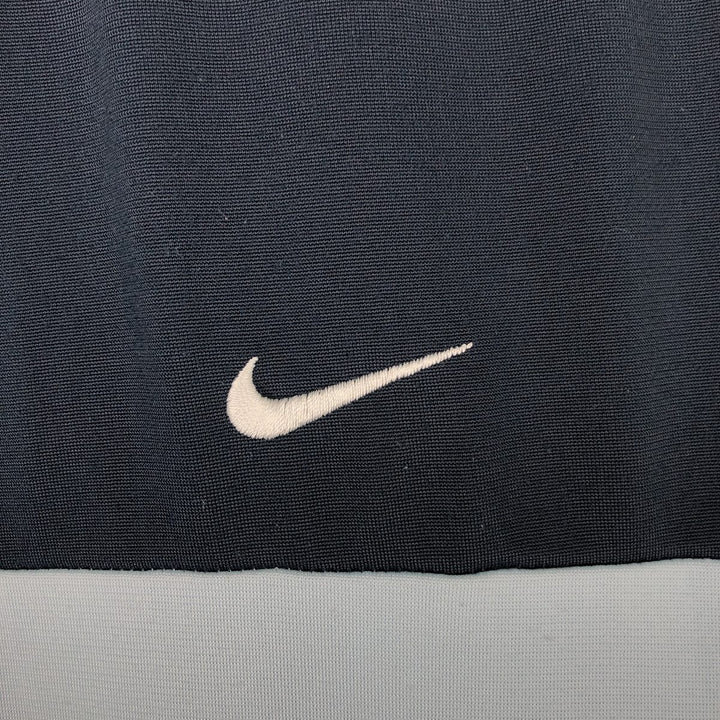Nike Jersey Track Jacket Men's Size L polyester navy blue type Vintage Second Hand