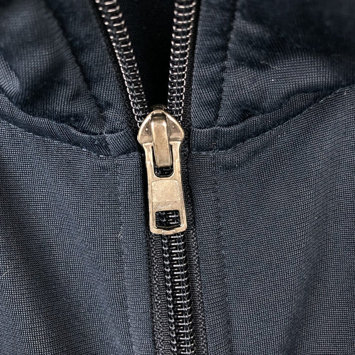 Nike Jersey Track Jacket Men's Size L polyester navy blue type Vintage Second Hand