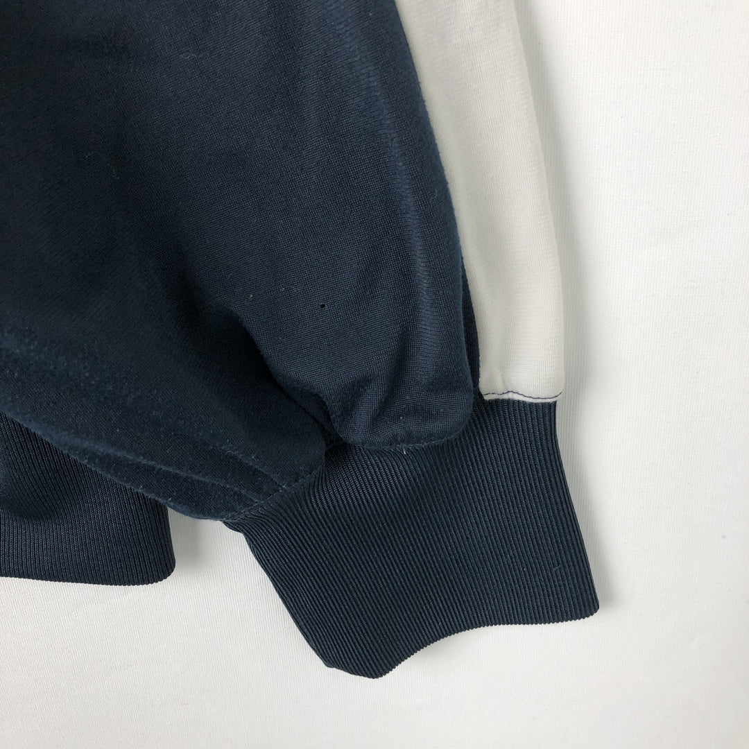 Nike Jersey Track Jacket Men's Size L polyester navy blue type Vintage Second Hand
