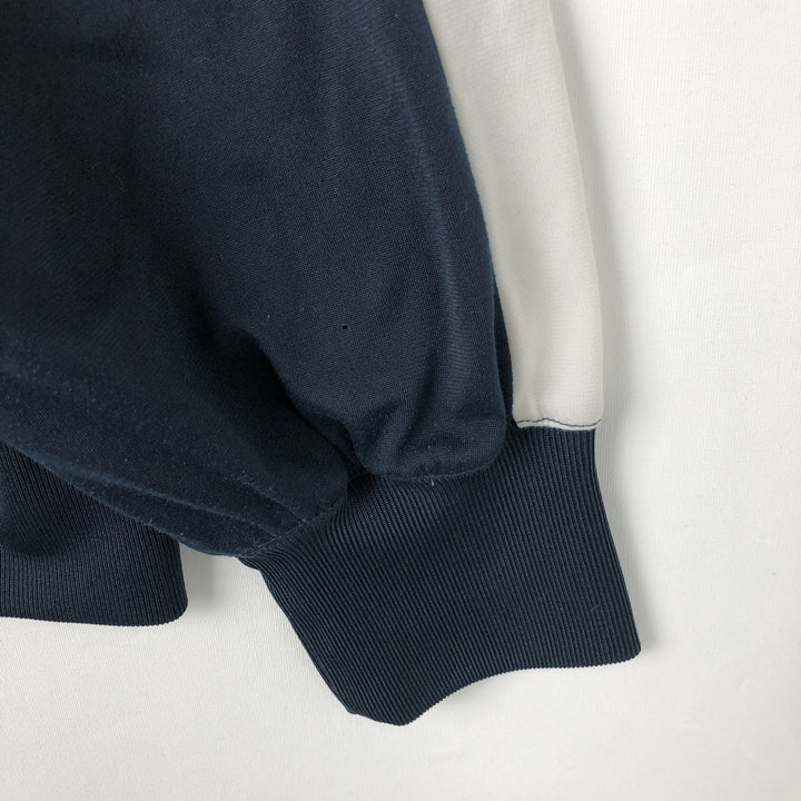 Nike Jersey Track Jacket Men's Size L polyester navy blue type Vintage Second Hand