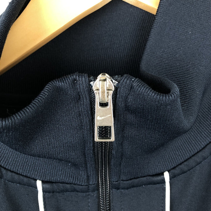 Nike Jersey Track Jacket Men's XL polyester navy blue type Vintage Second Hand