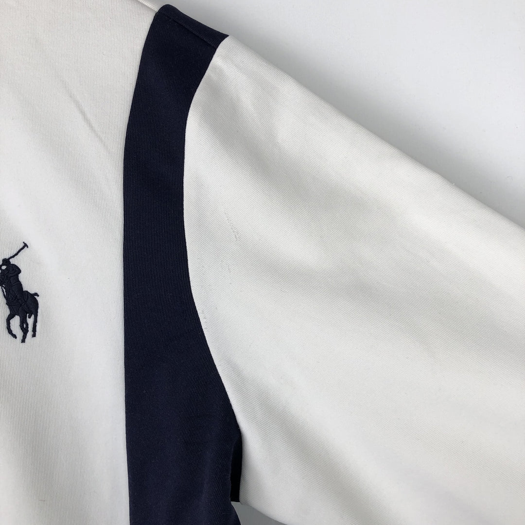 Ralph Lauren POLO by Ralph Lauren cotton jersey, men's size L cotton white type Vintage Second Hand