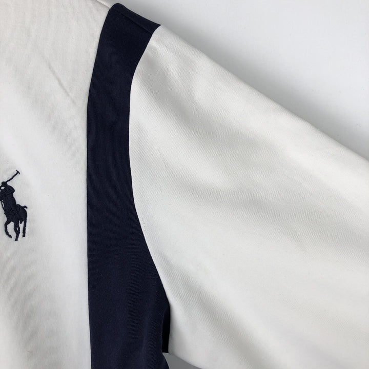 Ralph Lauren POLO by Ralph Lauren cotton jersey, men's size L cotton white type Vintage Second Hand