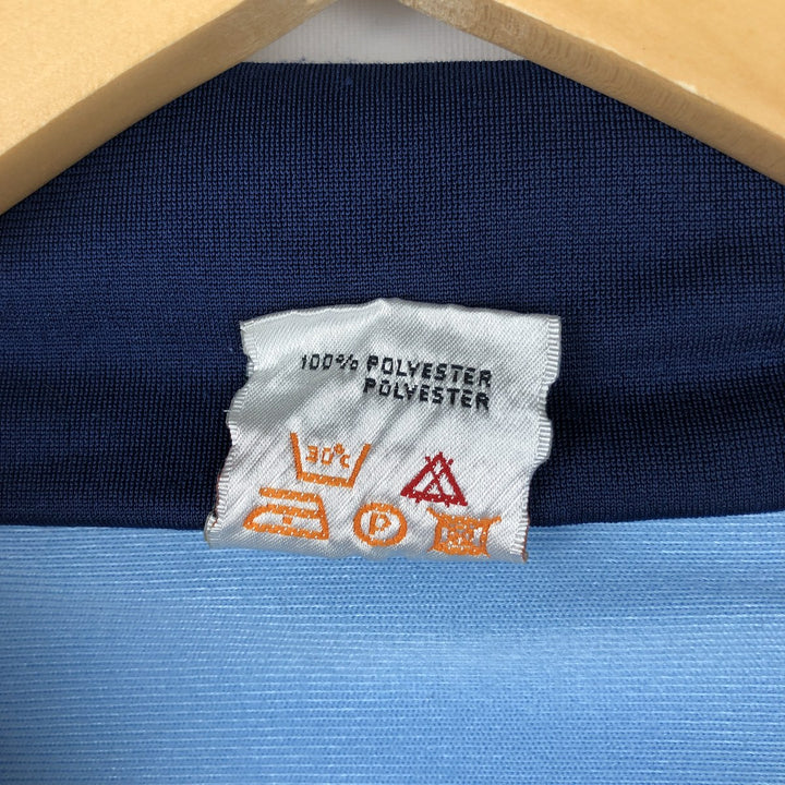 90'S - Vintage Puma Track Jacket, Men's Size L polyester Blue type light blue Vintage Second Hand